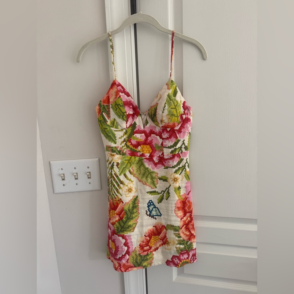 FARM Rio Multicolor Strappy Dress